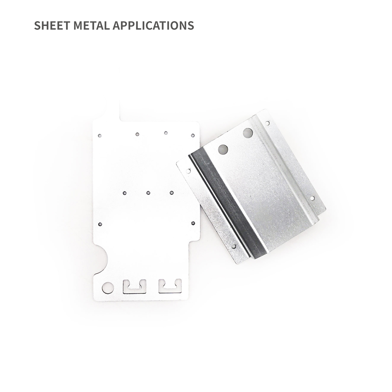 Montageplatte mit Abdeckung für Gehäusemetalldesign