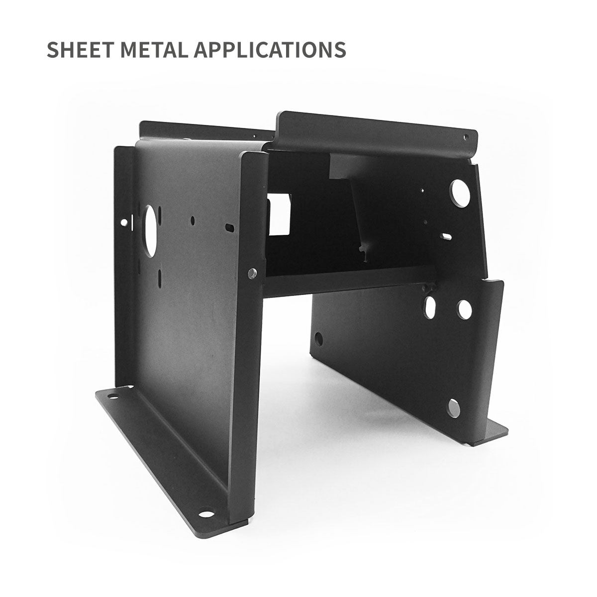 Mittlerer Stil der zwischengezogenen Chassis -Basis für Metallgehäuse mit DIN -Schiene
