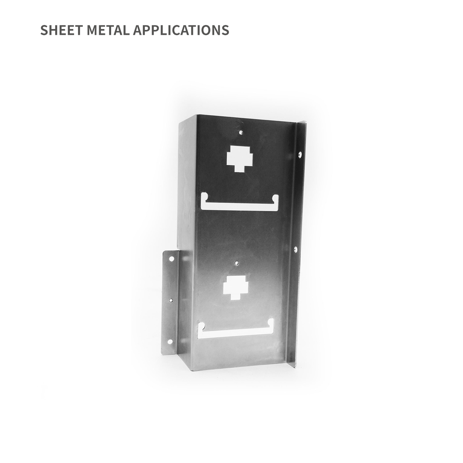 Auslassblechklasse zur Herstellung von Metallgehäusen