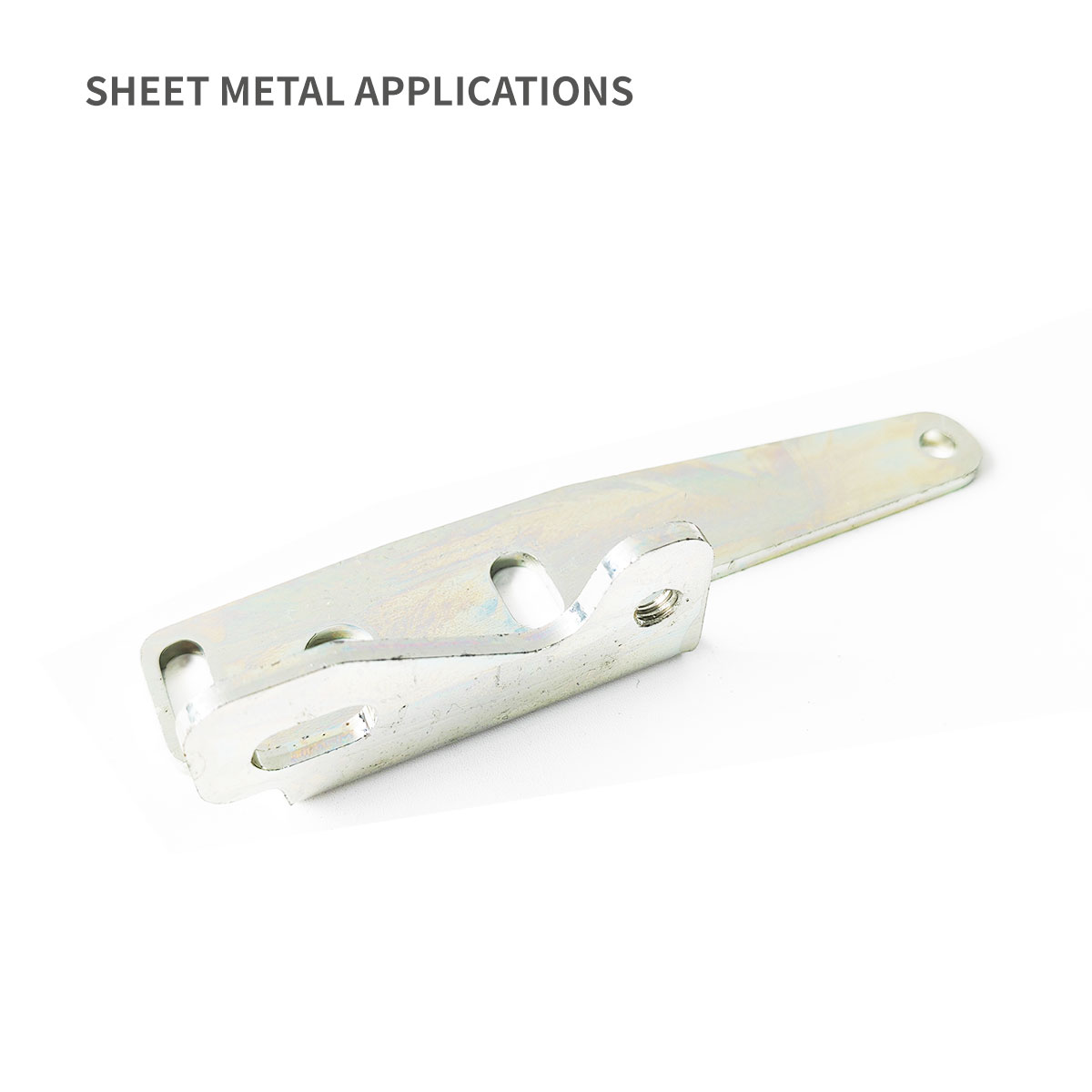 Verzinkte Montagehalterung aus perforiertem Metallgehäuse