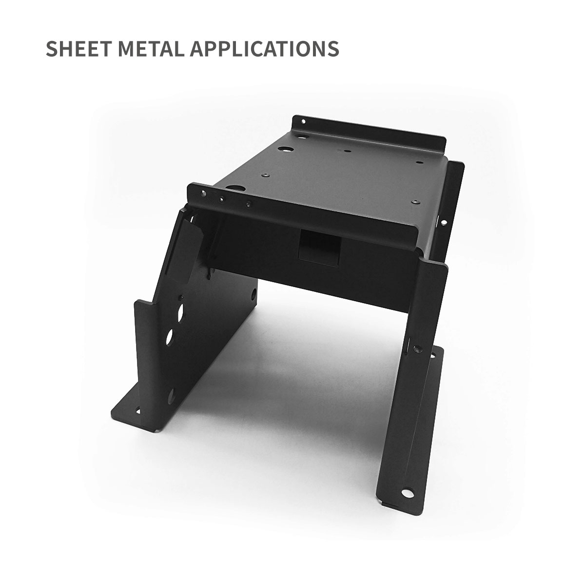 Mittlerer Stil der zwischengezogenen Chassis -Basis für Metallgehäuse mit DIN -Schiene