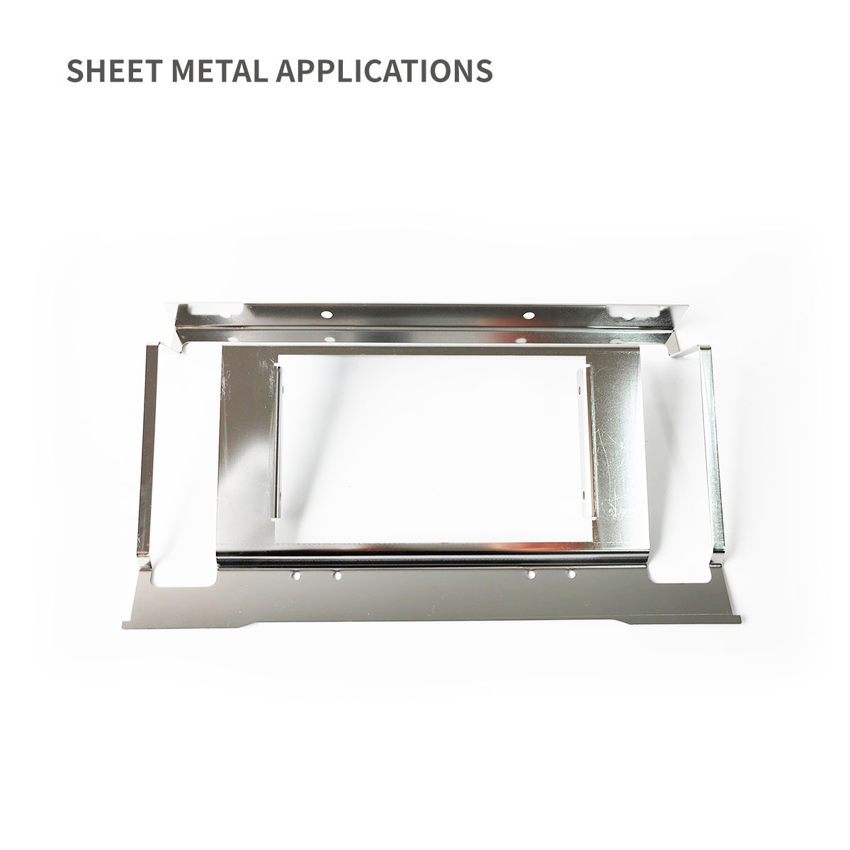 Edelstahl -Montageblaut aus Wandmontage Metallgehäuse