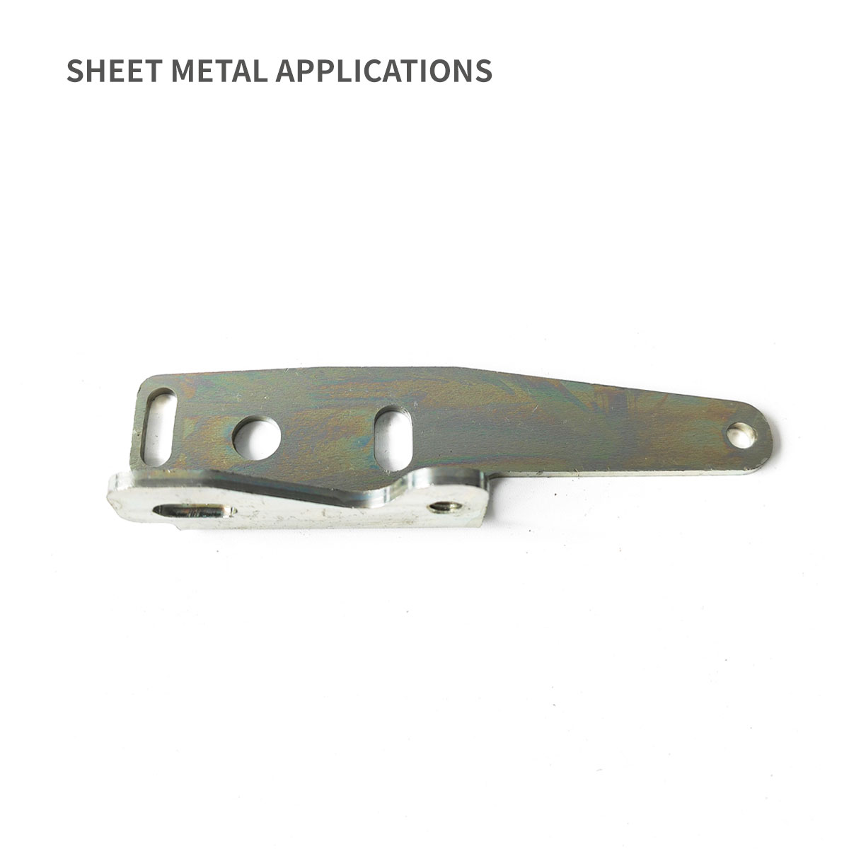 Verzinkte Montagehalterung aus perforiertem Metallgehäuse