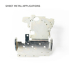 Mini -Montagebasis für die Kontrollplatine mit hoher Präzision des modularen Metallgehäuse