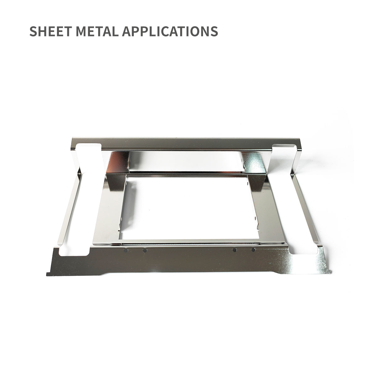Edelstahl -Montageblaut aus Wandmontage Metallgehäuse