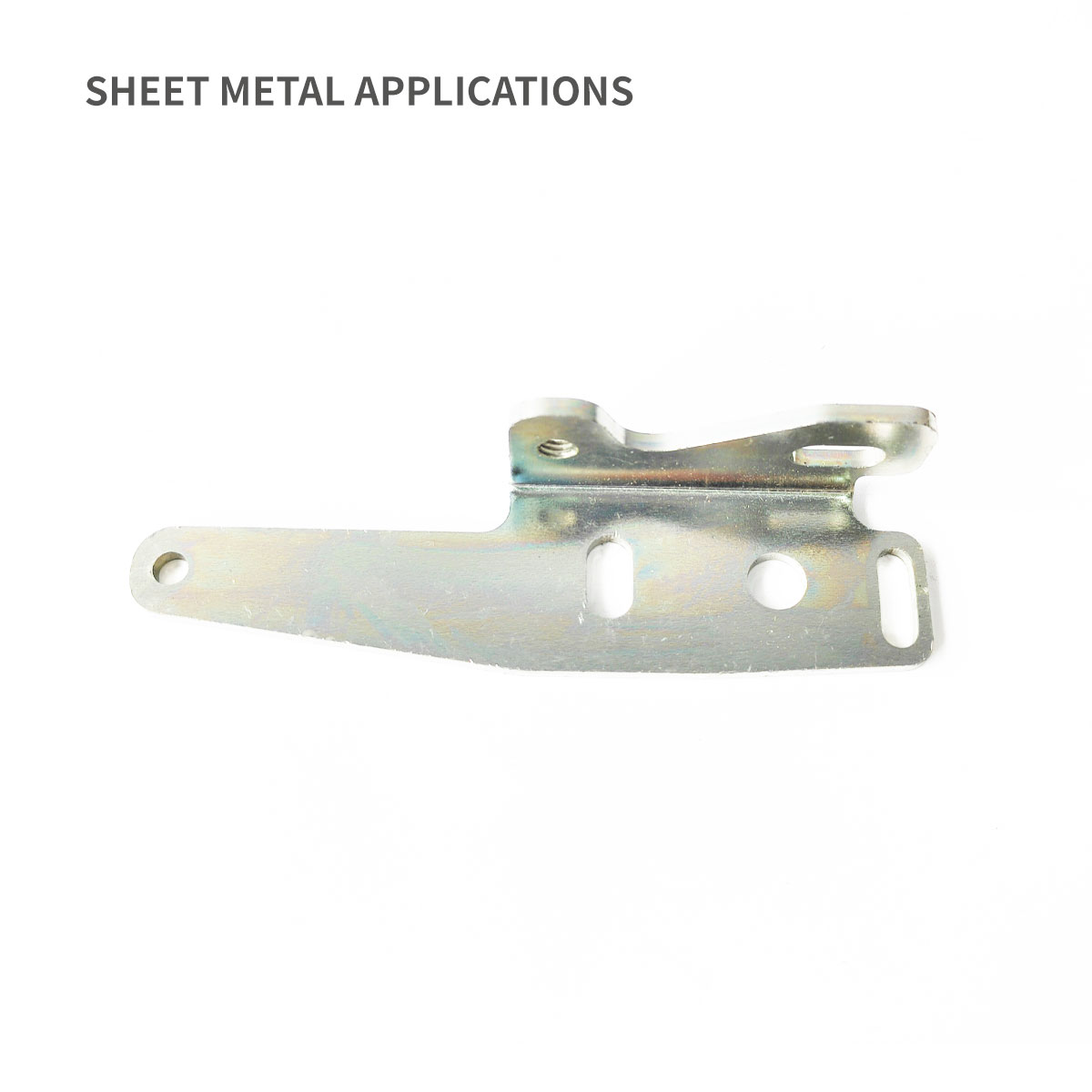 Verzinkte Montagehalterung aus perforiertem Metallgehäuse