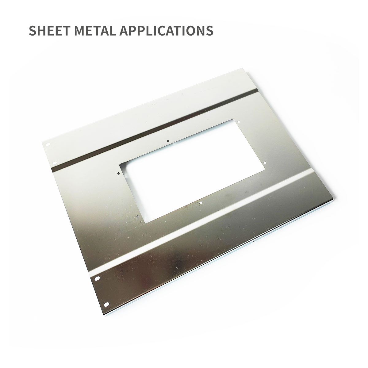 Mittelbedeckungsplatte der modularen Metallgehäuse Edelstahl Metallgehäuse