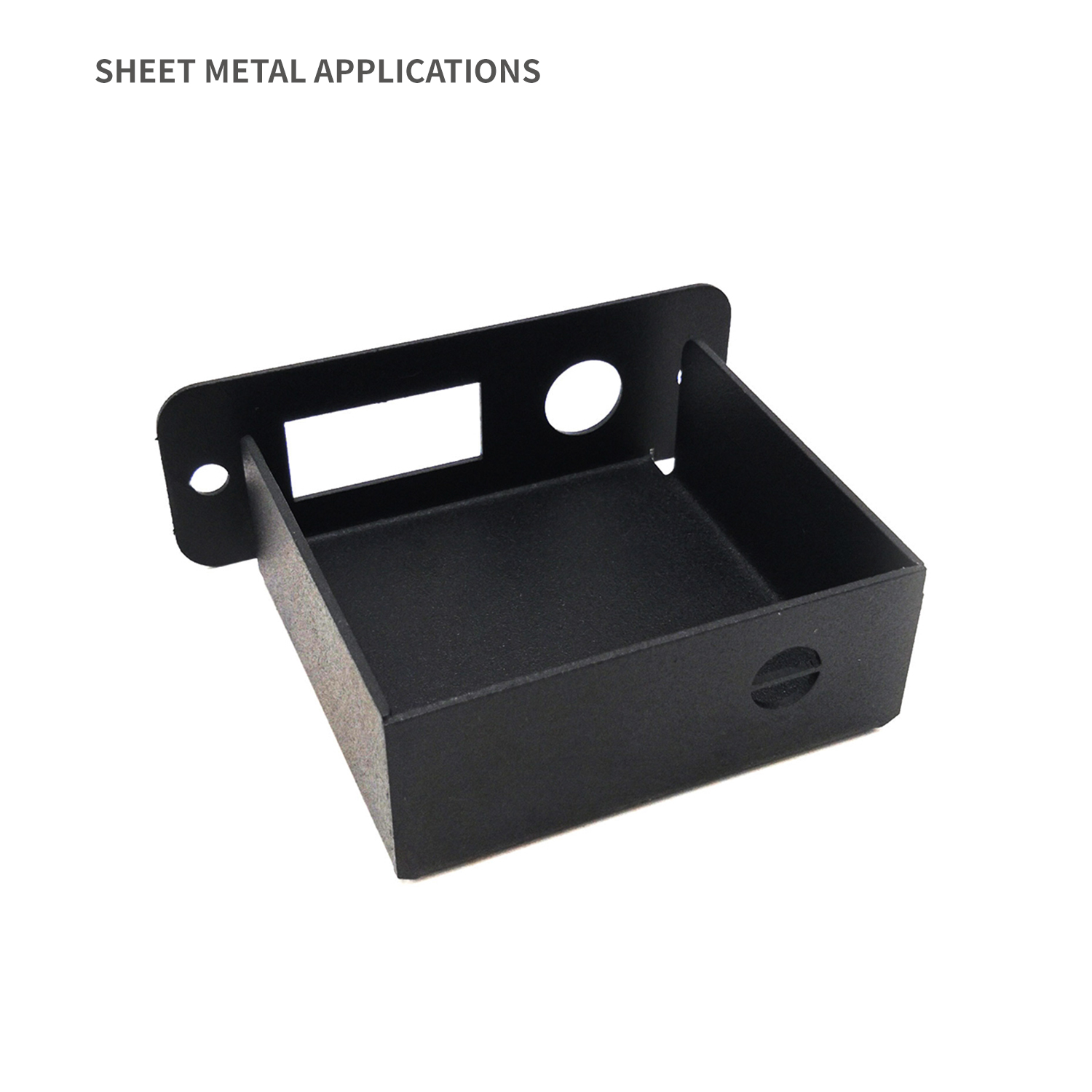 Knopf- und Schalterhalterung für Brandbewertungsmetallgehäuse