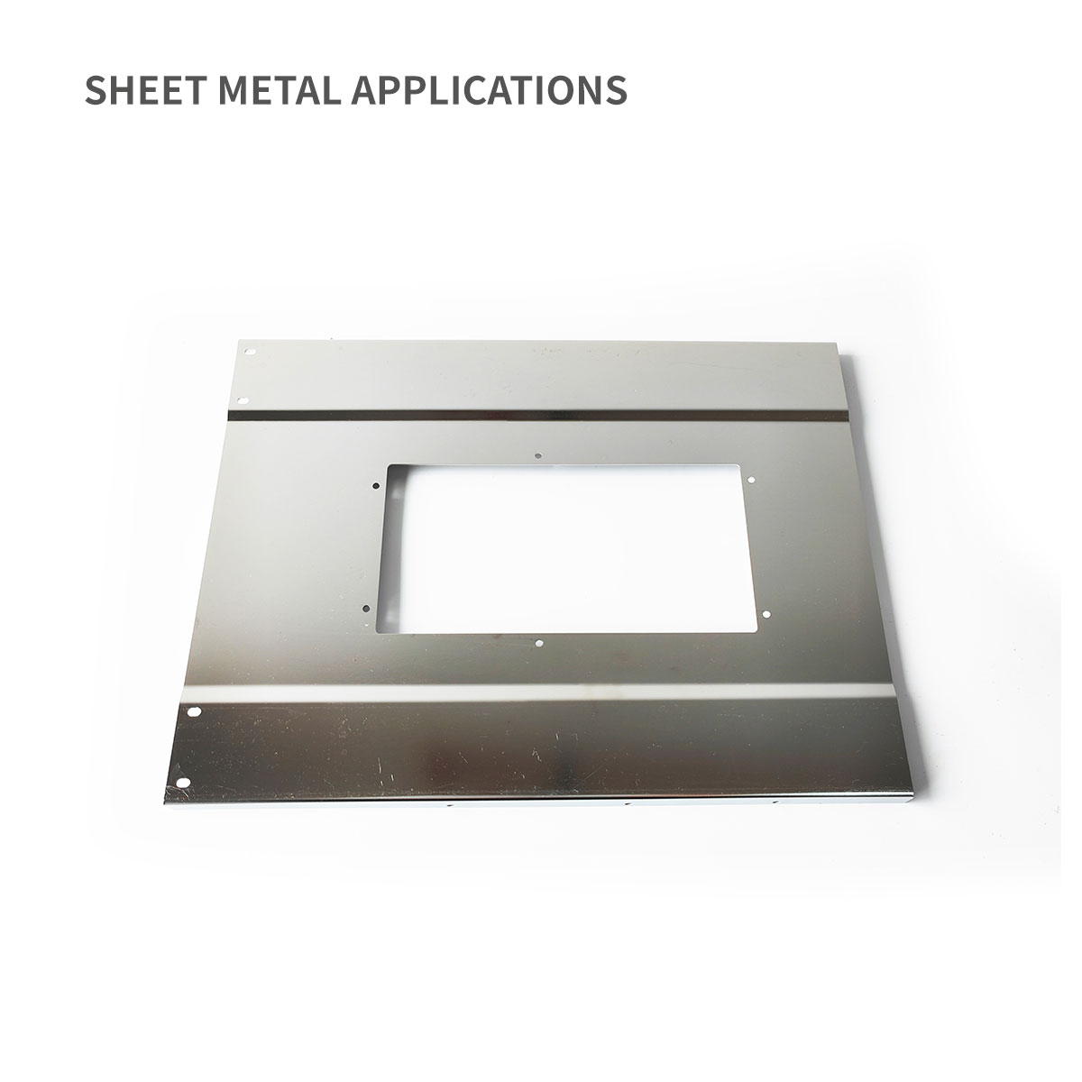 Mittelbedeckungsplatte der modularen Metallgehäuse Edelstahl Metallgehäuse