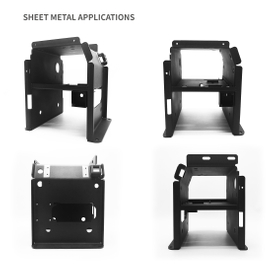 Hochleistungs -Chassis -Basis mit großer Kapazität für Metallgehäuse mit DIN -Schiene