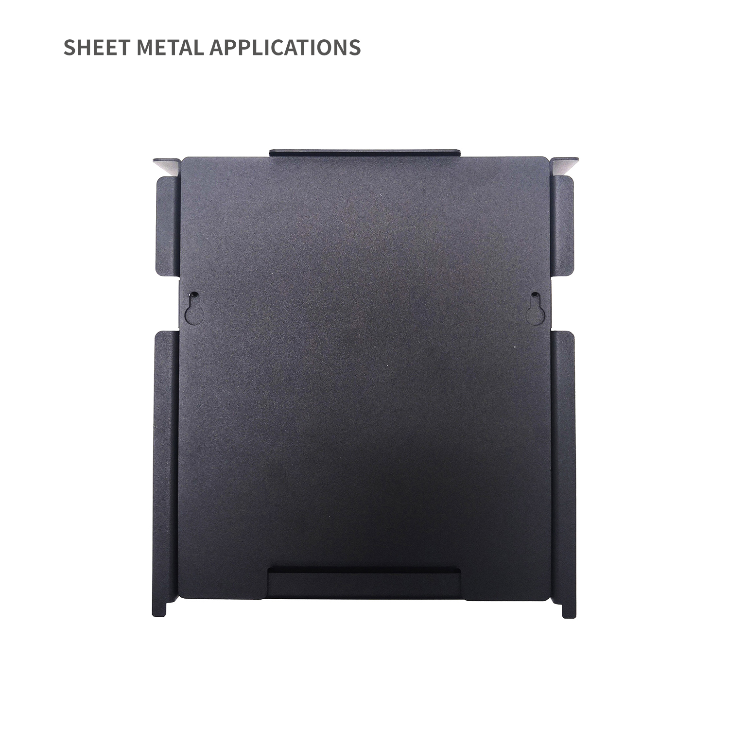 Klassische Stromversorgungsbox mit Abdeckung für isoliertes Metallgehäuse