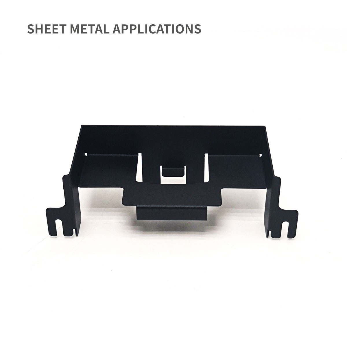 Mouting -Halterung für Retangle -Komponenten aus gebogenem Metallgehäuse
