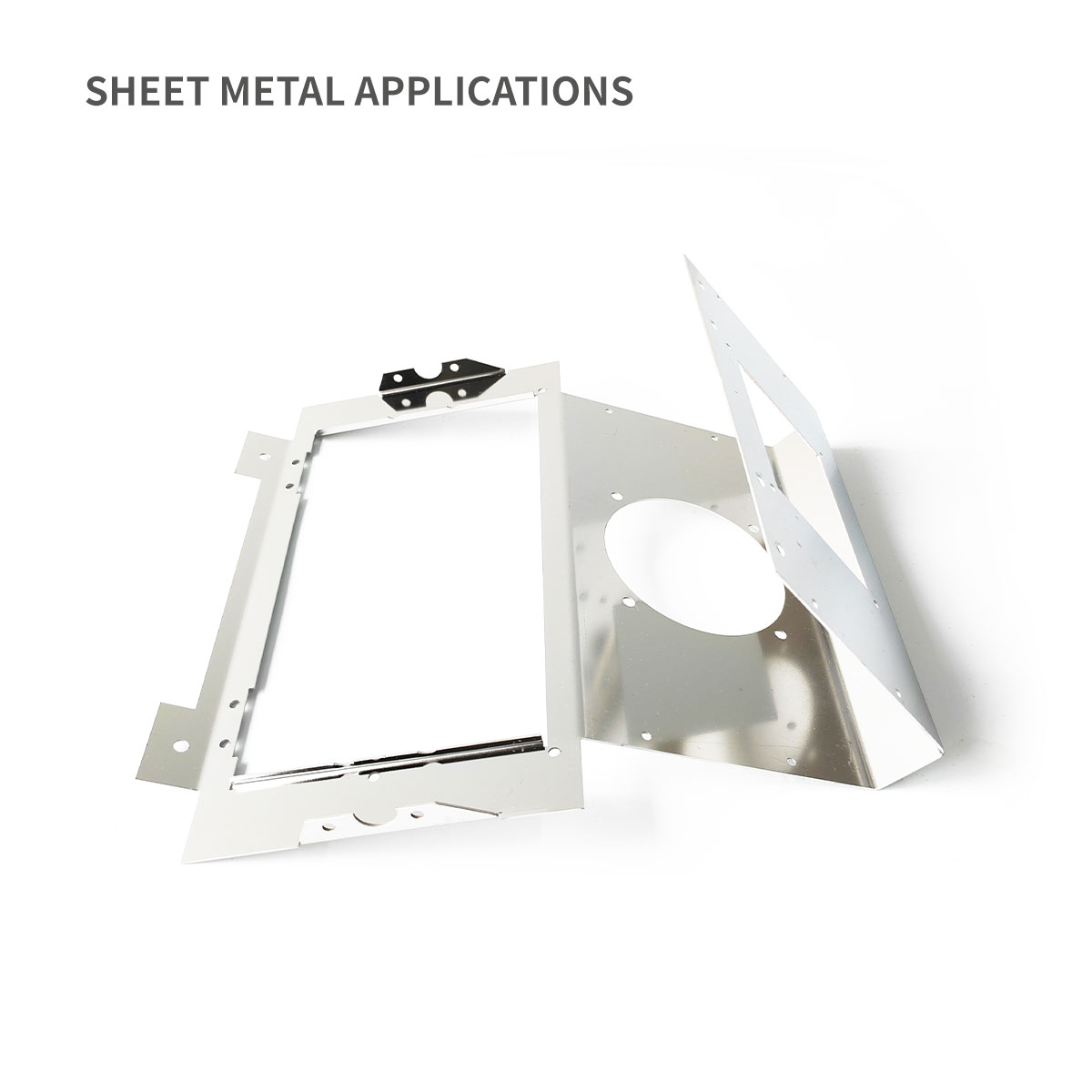Edelstahl -Montagetracks aus Edelstahl -Metallgehäuse einschließlich Motor