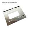 Mittelbedeckungsplatte der modularen Metallgehäuse Edelstahl Metallgehäuse