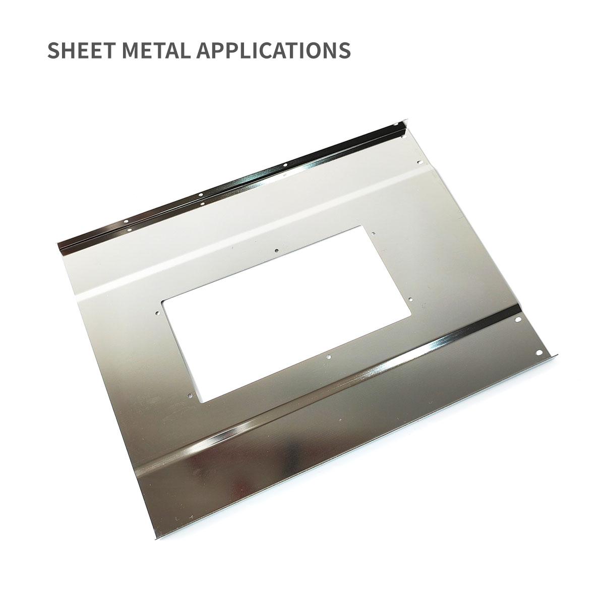 Mittelbedeckungsplatte der modularen Metallgehäuse Edelstahl Metallgehäuse