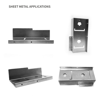 Auslassblechklasse zur Herstellung von Metallgehäusen