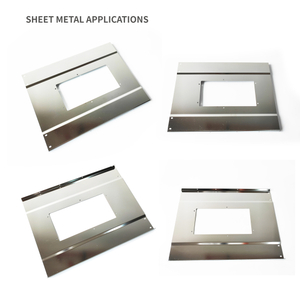 Mittelbedeckungsplatte der modularen Metallgehäuse Edelstahl Metallgehäuse