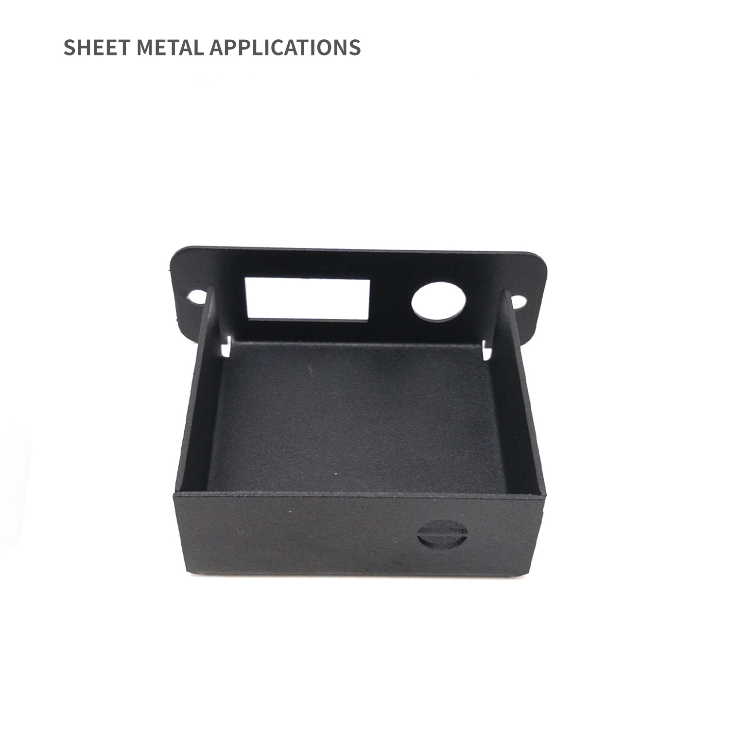 Knopf- und Schalterhalterung für Brandbewertungsmetallgehäuse
