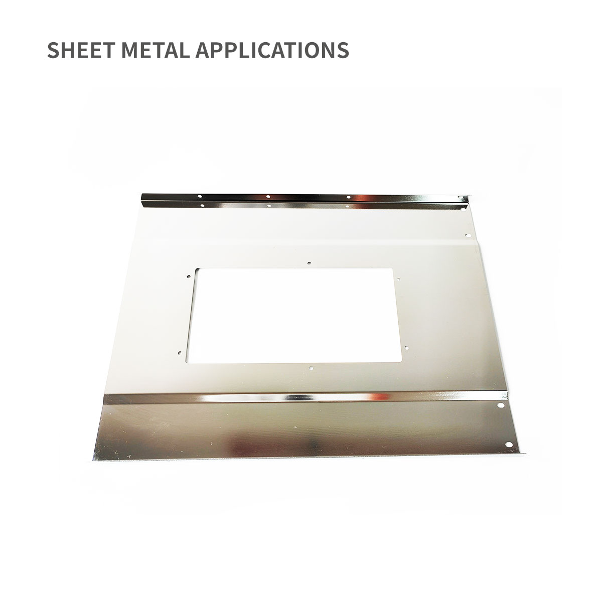 Mittelbedeckungsplatte der modularen Metallgehäuse Edelstahl Metallgehäuse