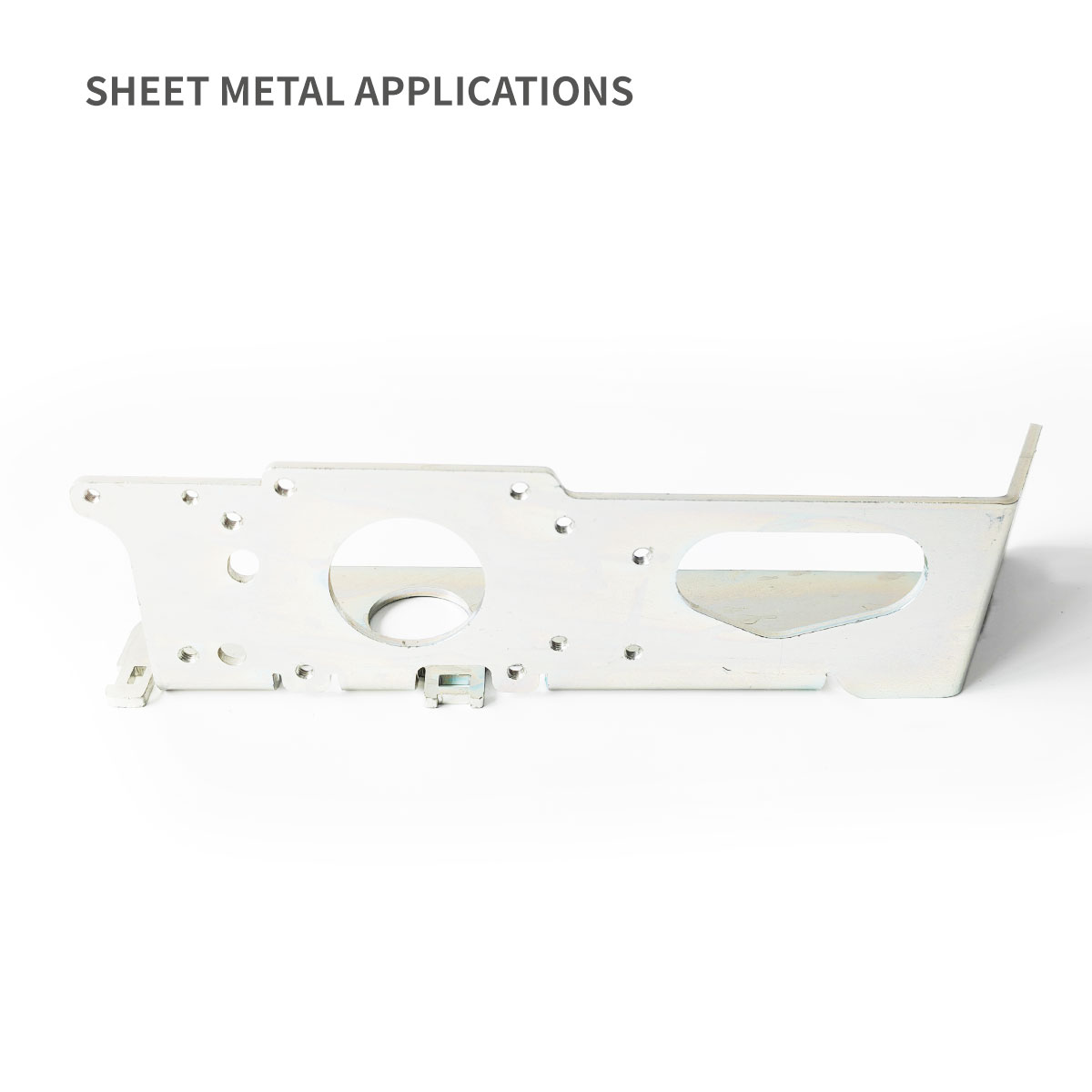 Montagehalterung Basis für Sensoren des Metallgehäuse mit DIN -Schiene