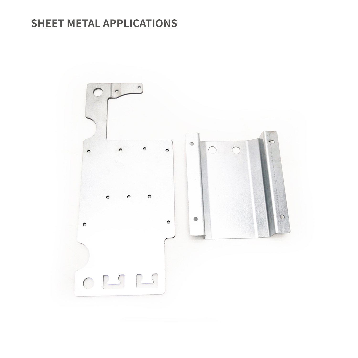 Montageplatte mit Abdeckung für Gehäusemetalldesign