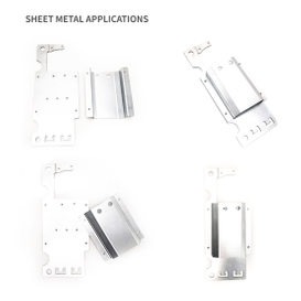 Montageplatte mit Abdeckung für Gehäusemetalldesign