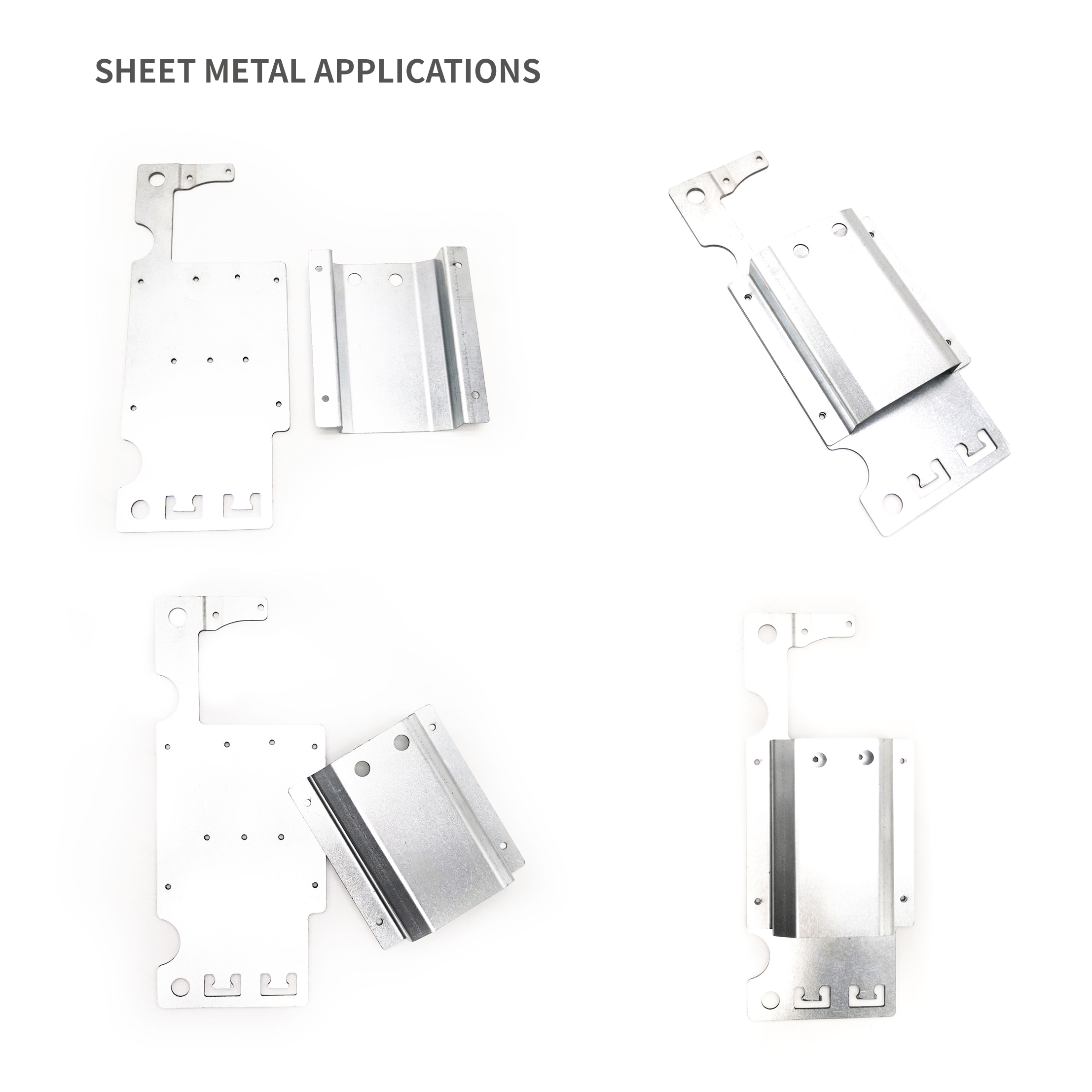 Montageplatte mit Abdeckung für Gehäusemetalldesign