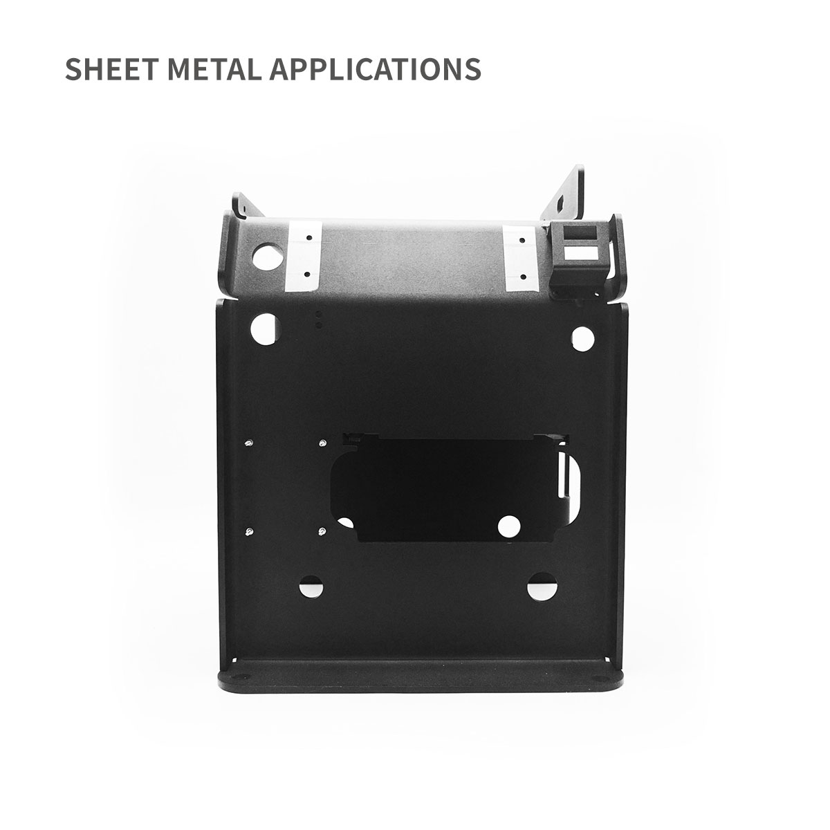 Hochleistungs -Chassis -Basis mit großer Kapazität für Metallgehäuse mit DIN -Schiene