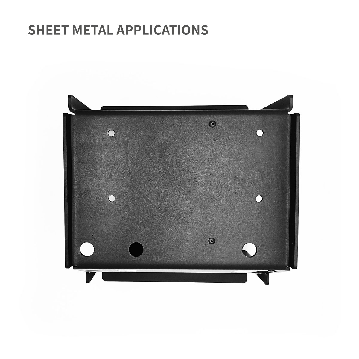 Mittlerer Stil der zwischengezogenen Chassis -Basis für Metallgehäuse mit DIN -Schiene